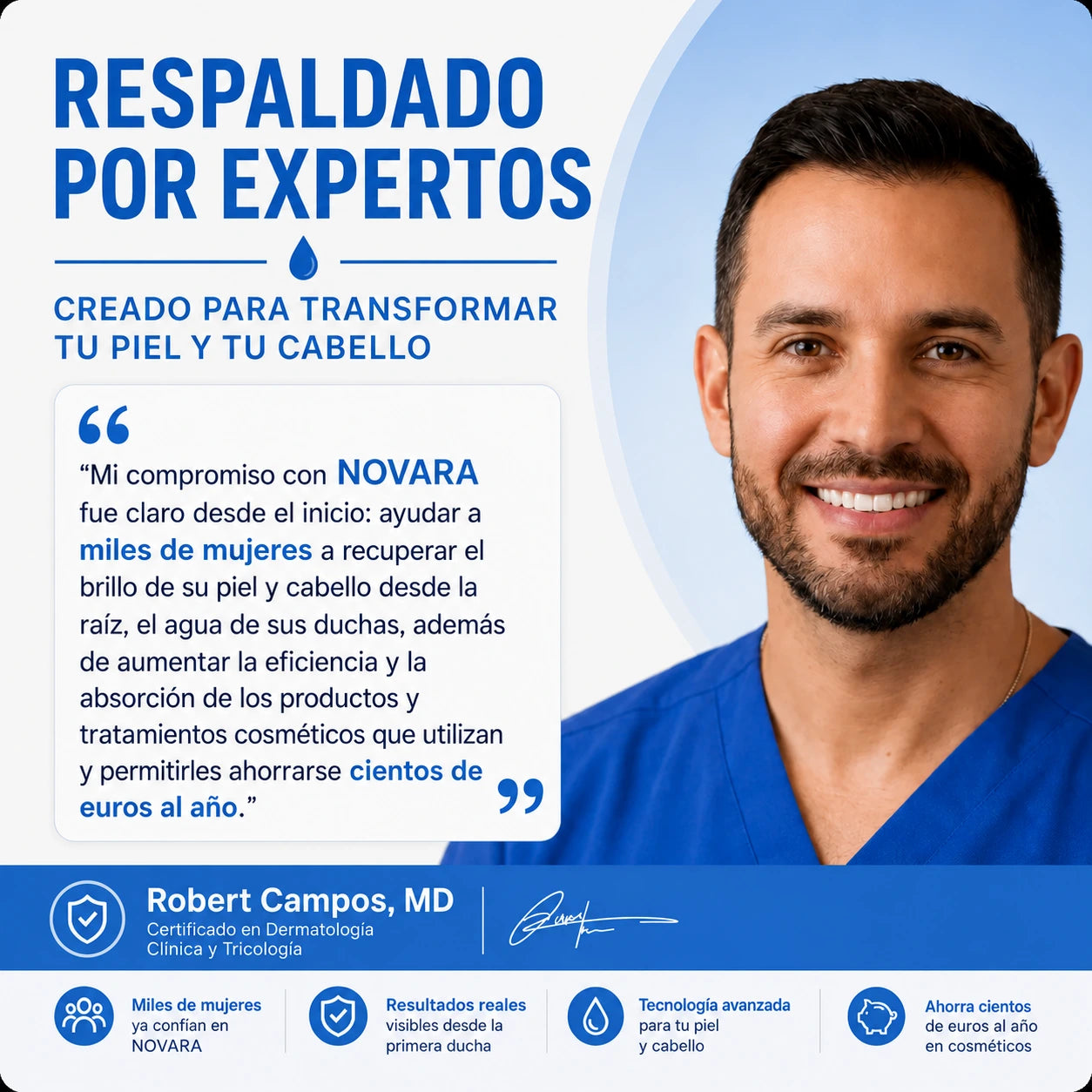 Piel y Cabello más Suaves y Radiantes desde la Primera Ducha con AURALIS™