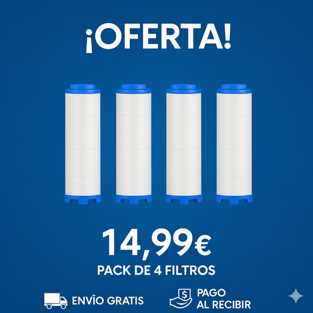 Pack de 4 Filtros de Repuesto
