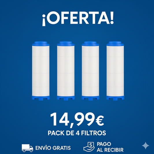 Pack de 4 Filtros de Repuesto