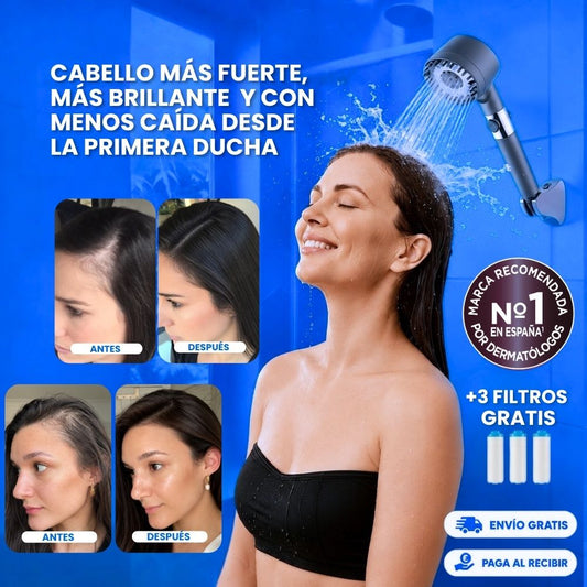 Recupera la Fuerza y el Brillo de tu Cabello desde la Primera Ducha con AURALIS™