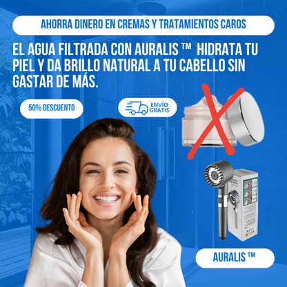 AURALIS™ -  Piel y Cabello más Suaves desde la Primera Ducha