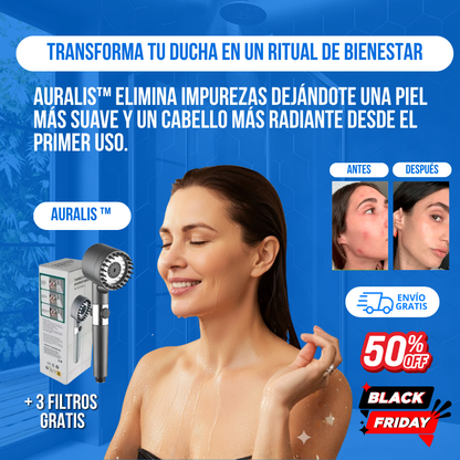 AURALIS™ -  Piel y Cabello más Suaves desde la Primera Ducha