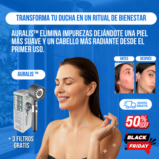 AURALIS™ -  Piel y Cabello más Suaves desde la Primera Ducha