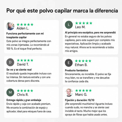 Bunee® - Pelo Más Denso en Solo 30 Segundos Sin Que Nadie Lo Note